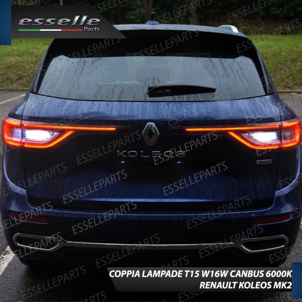 Luci Retromarcia Led Canbus RENAULT KOLEOS 2 6000K