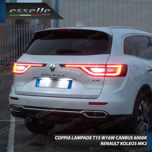 Luci Retromarcia Led Canbus RENAULT KOLEOS 2 6000K