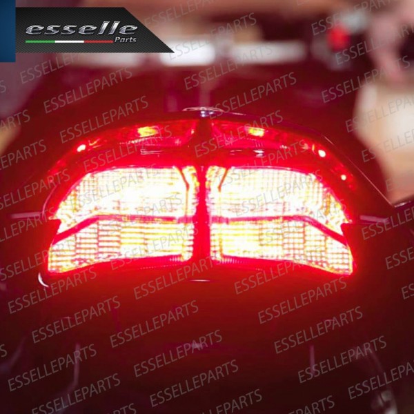 Coppia Lampade LED BAY15D Stop / Posizione Posteriori per HONDA Forza 250 2005-2007 X