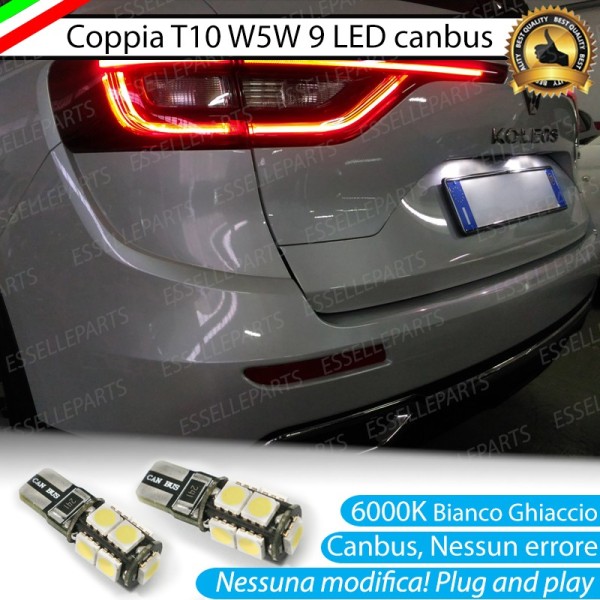 Luci targa 9 LED RENAULT KOLEOS II