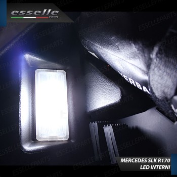 Kit LED Interni Completo 6000K Bianco Canbus per Mercedes SLK R170 Dal 2001