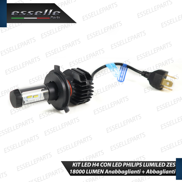 Kit Full LED H4 18000 LUMEN Anabbaglianti + Abbaglianti per TOYOTA PRIUS II