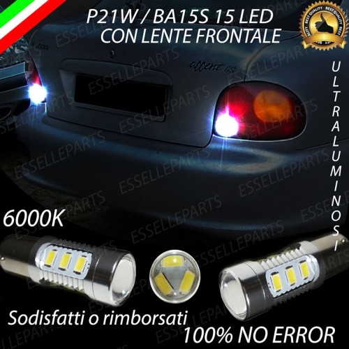Luci Retromarcia 15 LED Hyundai Accent I CON LENTE FRONTALE
