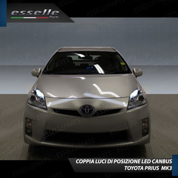 Luci Di Posizione 6 LED Per Toyota Prius MK3 Luce Bianca