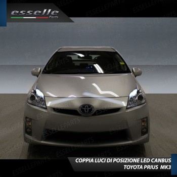 Luci Di Posizione 6 LED Per Toyota Prius MK3 Luce Bianca