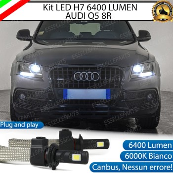 Kit Full LED H7 6400 LUMEN Abbaglianti AUDI Q5