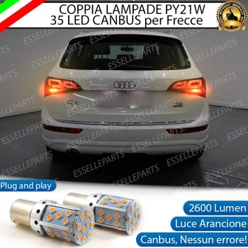 Lampada PY21W BAU15S Canbus AUDI Q5 8R ARANCIONE FRECCE Luce AMBRA