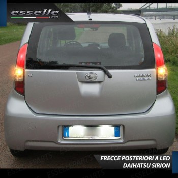 Coppia Lampade T20 WY21W 35 LED CANBUS PER FRECCE DIREZIONALI POSTERIORI PER DAIHATSU SIRION