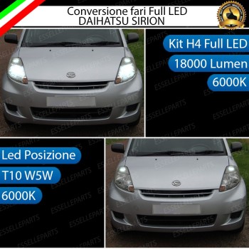 Conversione Fari Full LED DAIHATSU SIRION