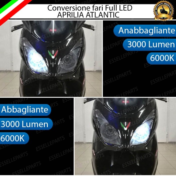 Conversione LED ULTRA COMPATTA per APRILIA Atlantic (500) (2005-2011)