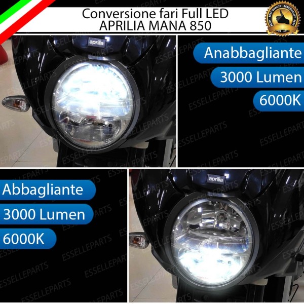 Conversione LED ULTRA COMPATTA per APRILIA Mana (850) (2007-2012)