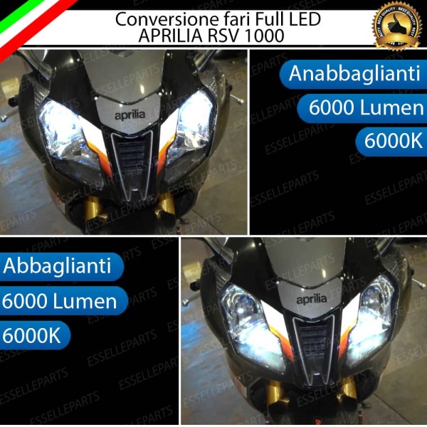 Conversione LED ULTRA COMPATTA per APRILIA RSV (1000) (2004-2005) R