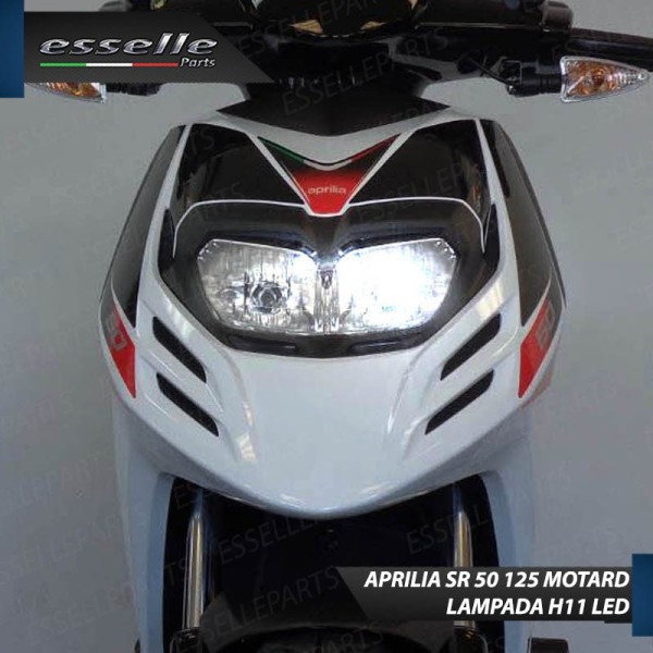 Conversione a LED H11 per APRILIA SR 50 2018-2020 Motard 2t