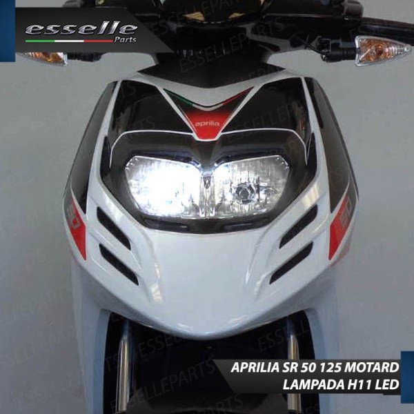 Conversione LED ULTRA COMPATTA per APRILIA SR (50) (2012-2017) Motard