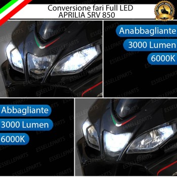 Conversione LED ULTRA COMPATTA per APRILIA SRV (850) (2011-2016)