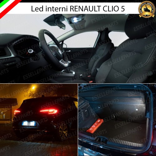 Led interni completo + Targa Renault Clio MK5