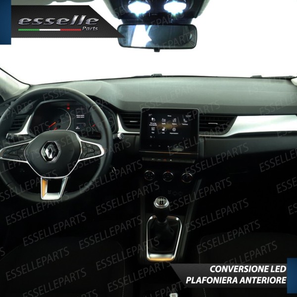 Led interni completo + Targa Renault Clio MK5