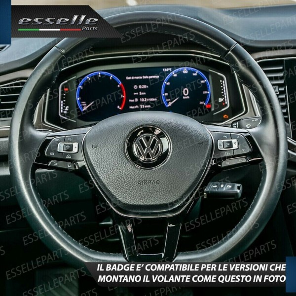 Inserto per volante in alluminio per VW GOLF VII
