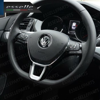 Inserto per volante in alluminio per VW GOLF VII Inserto per volante in alluminio per VW GOLF VII