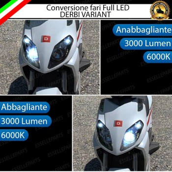 Conversione LED ULTRA COMPATTA per DERBI Variant 125 (2010-2017)