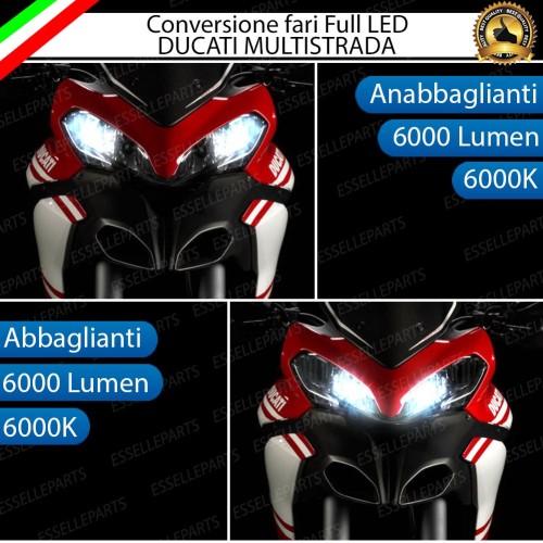 Conversione Lampade LED DUCATI Multistrada 1200 ABS