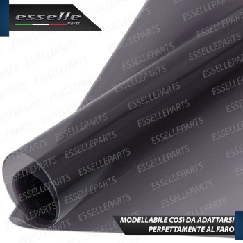 Pellicola Adesiva Nero Lucido Fume' 40 X 150 Cm Oscuramento Fari 40% per moto,motorini,scooter TRIUMPH