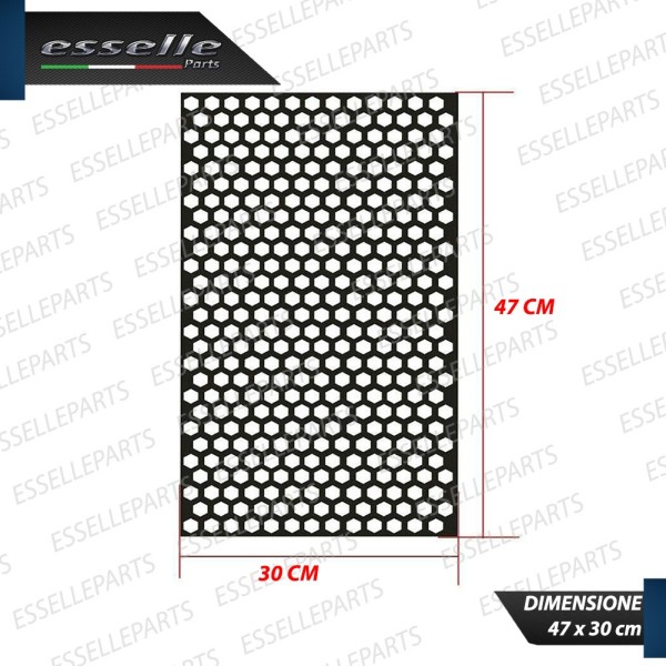 Pellicola Adesiva Per Fari Nido D'Ape Nero Lucido per moto BENELLI