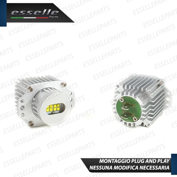 Kit Angel Eyes A Led Cree Canbus 6000k bianco Per BMW Serie 3 E90 E91 Dal 09/2008