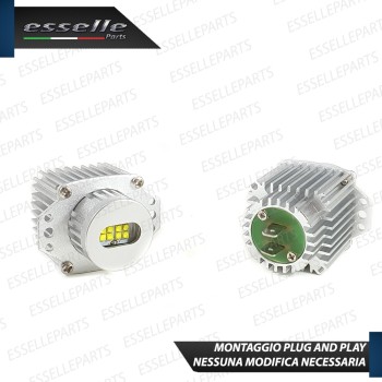 Kit Angel Eyes A Led Cree Canbus 6000k bianco Per BMW Serie 3 E90 E91 Dal 09/2008