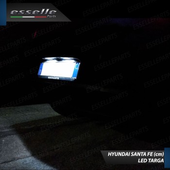 Kit LED Interni + Targa Per Hyundai Santa Fe 2 6000K Canbus
