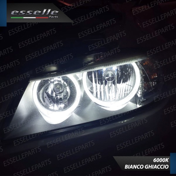 Kit Angel Eyes A Led Cree Canbus 6000k bianco Per BMW Serie 3 E90 E91 Dal 09/2008