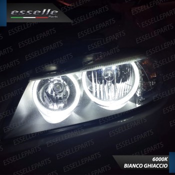 Kit Angel Eyes A Led Cree Canbus 6000k bianco Per BMW Serie 3 E90 E91 Dal 09/2008