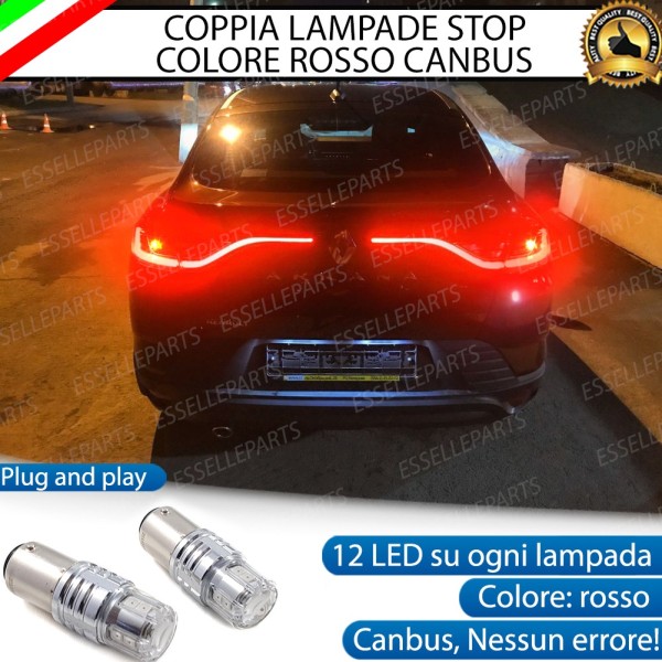 Coppia Lampade LED P21W Stop Posteriori per RENAULT ARKANA