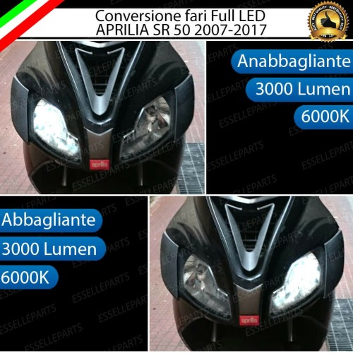 Conversione LED ULTRA COMPATTA per APRILIA SR (50) (2012-2017) R