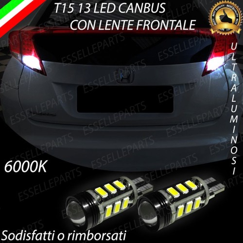 Luci Retromarcia Led Canbus HONDA CIVIC IX Luce Bianca No Error