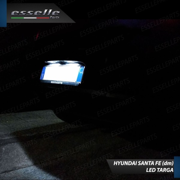 Kit LED Interni + Targa Per Hyundai Santa Fe 3 6000K Canbus