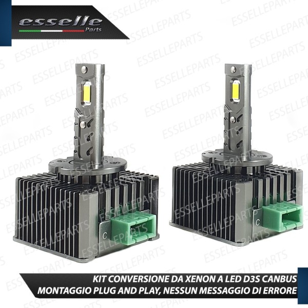 Coppia Lampade D3S Led Da Xenon A Led 12000 Lumen 6000K OPEL Mokka