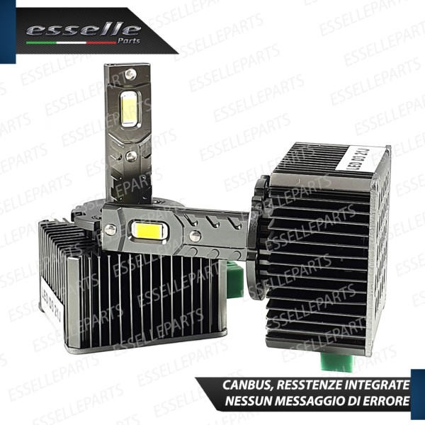 Coppia Lampade D3S Led Da Xenon A Led 12000 Lumen 6000K SKODA Superb 3