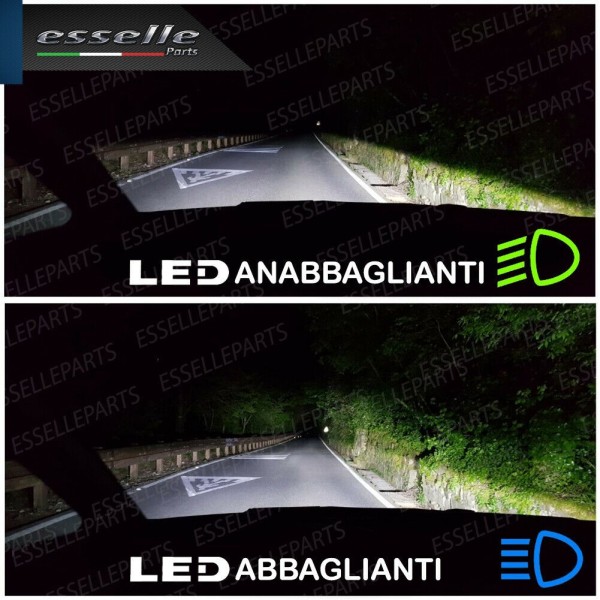 Conversione D3S Led Da Xenon A Led 12000 Lumen 6000K VW Touareg 7P senza cornering light