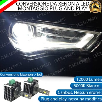Coppia Lampade D3S Led Da Xenon A Led 12000 Lumen 6000K AUDI A3 8V Coppia Lampade D3S Led Da Xenon A Led 12000 Lumen 6000K AUDI A3 8V