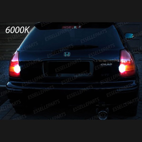 Luci Retromarcia 15 LED Honda Civic 6G CON LENTE FRONTALE