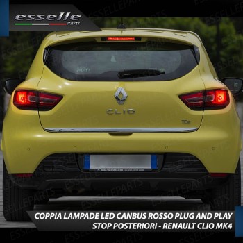 Coppia Lampade LED BAY15D Stop / Posizione Posteriori per RENAULT CLIO 4 Coppia Lampade LED BAY15D Stop / Posizione Posteriori per RENAULT CLIO 4