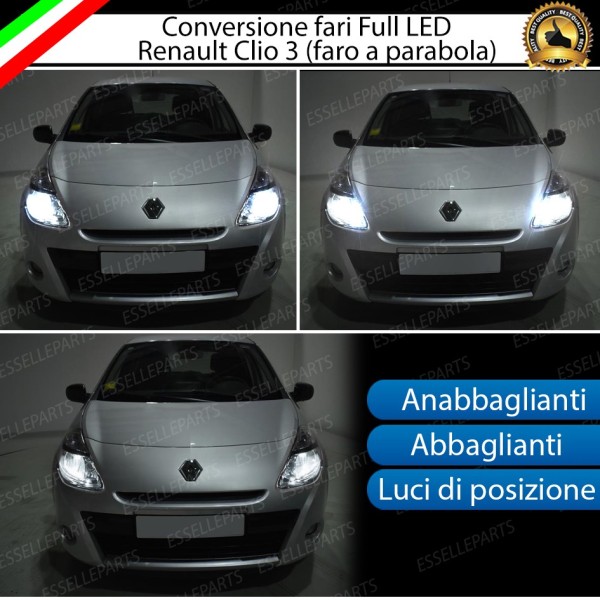 Conversione Fari Full LED RENAULT CLIO III