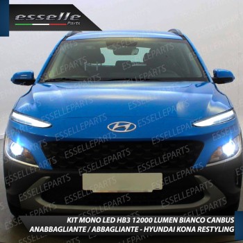 Kit Full LED HB3 coppia lampade mono led anabbaglianti/abbaglianti HYUNDAI KONA ELECTRIC RESTYLING Kit Full LED HB3 coppia lampade mono led anabbaglianti/abbaglianti HYUNDAI KONA ELECTRIC RESTYLING
