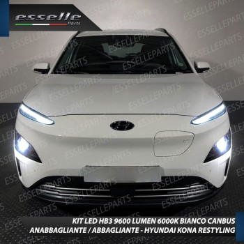 Kit Full LED HB3 9600 Lumen 6000K bianco HYUNDAI KONA ELECTRIC RESTYLING Kit Full LED HB3 9600 Lumen 6000K bianco HYUNDAI KONA ELECTRIC RESTYLING
