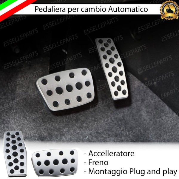 Set Copripedali per Chevrolet Cruze con Cambio Automatico