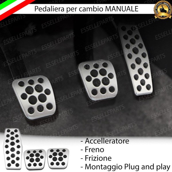 Set Copripedali per Opel Insignia B con Cambio Manuale