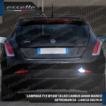 Lampada Retromarcia LED T15 per LANCIA DELTA MK3 Canbus