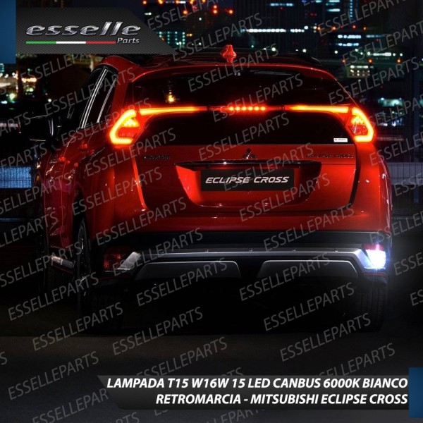Luce Retromarcia MITSUBISHI ECLIPSE CROSS 600 LUMEN T15 W16W CANBUS 3.0 NO ERROR