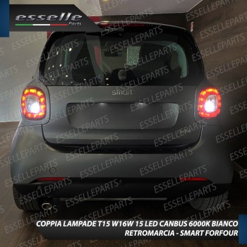 Luci Retromarcia a LED SMART FORFOUR II 1200 LM T15 CANBUS